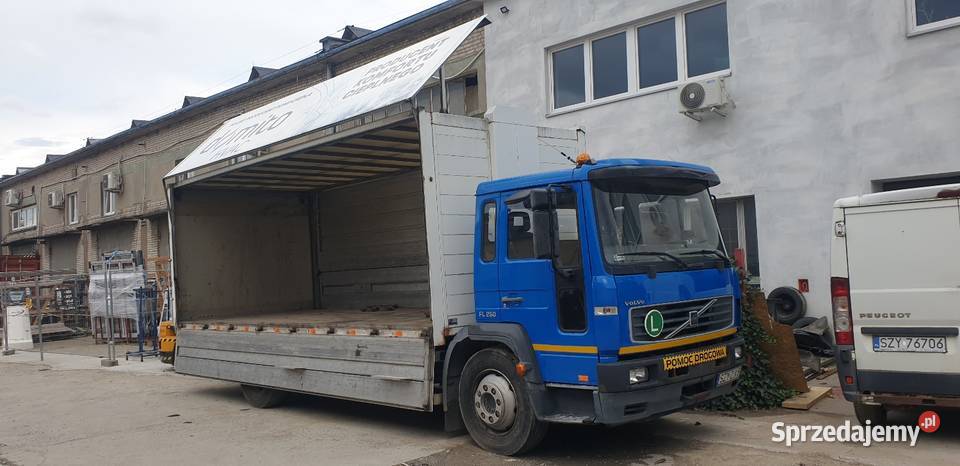 volvo fl 250 euro4 napojówka z windą z belgi Cięcina