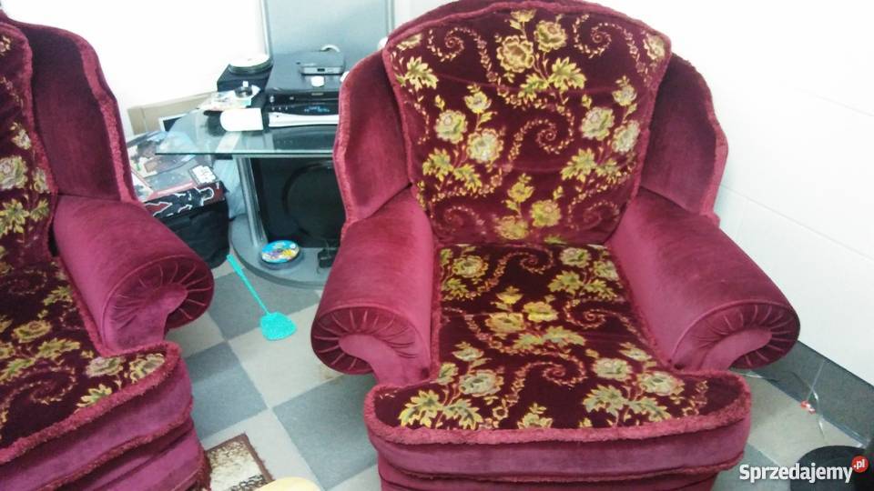 Sofa 2 fotele barok ludwik Rzeszów sprzedam