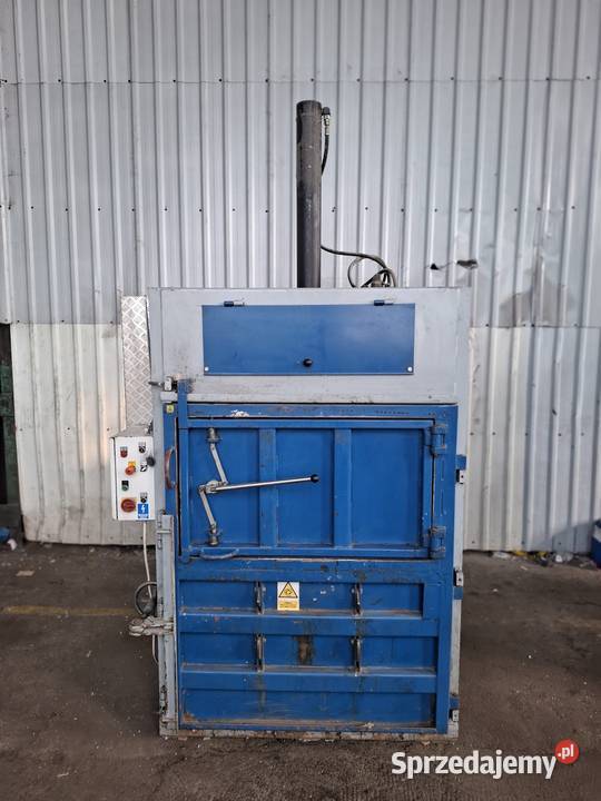 Belownica prasa zgniatarka do foli kartonu Drzewica