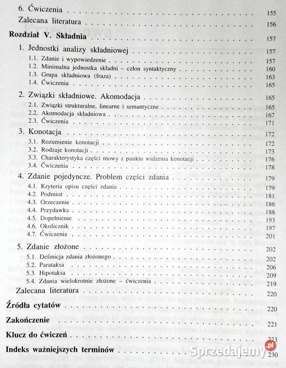 Zarys gramatyki polskiej Alicja Nagórko Chełm sprzedam