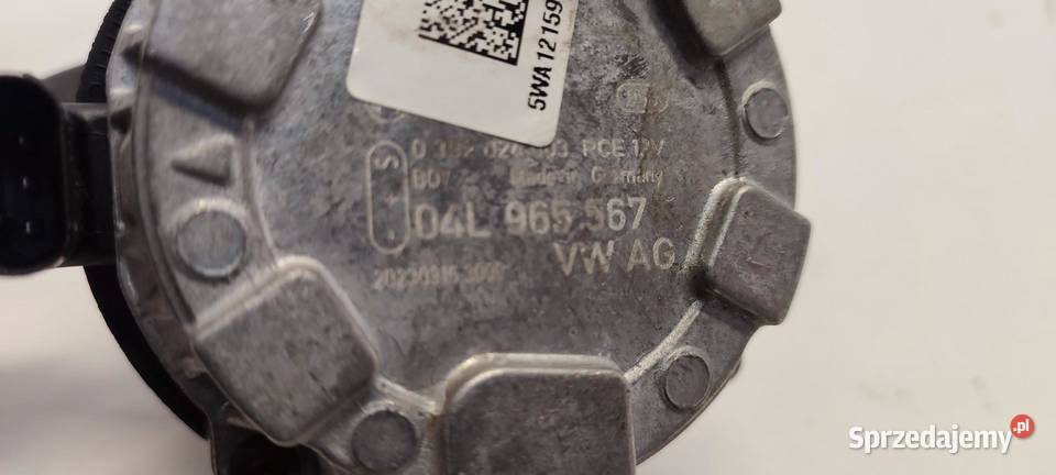 CUPRA FORMENTOR POMPKA WODY 04L965567 5WA121591A dolnośląskie