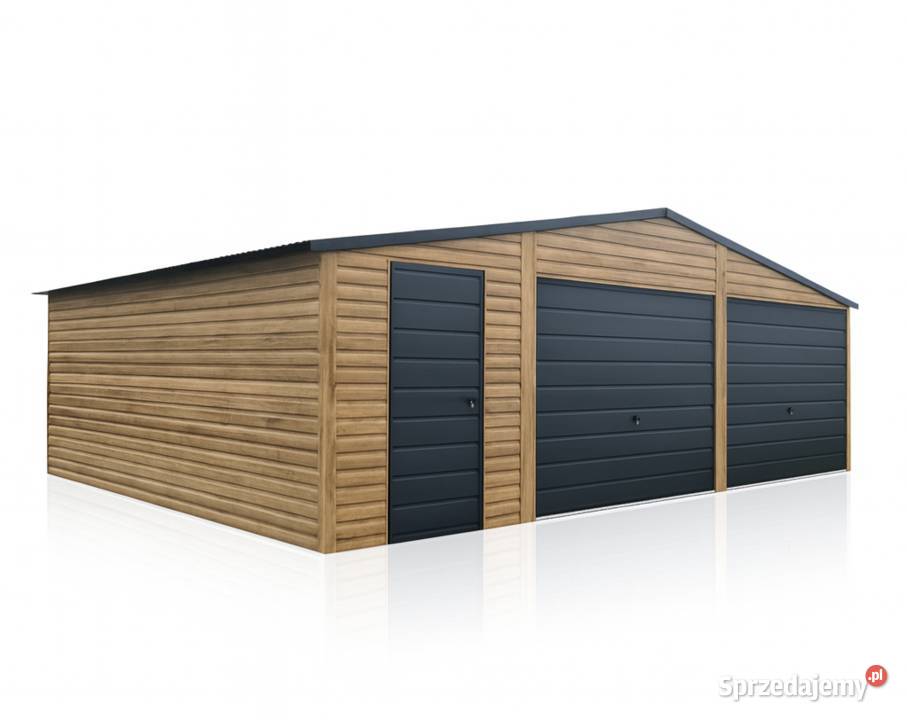 Garaż blaszany dwustanowiskowy 86m Winchester Piaseczno