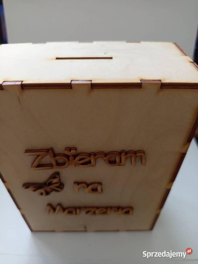 Skarbonka drewniana Pozostałe Warszawa