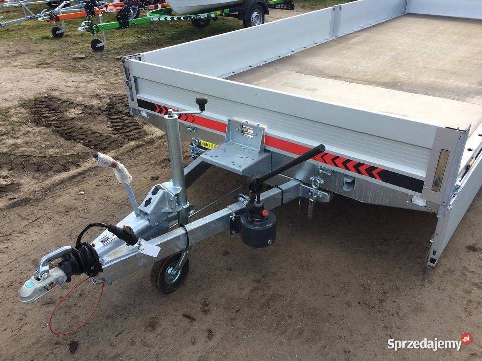 Przyczepa LORRIES PLB305521 55 3000 ALU burty Stargard