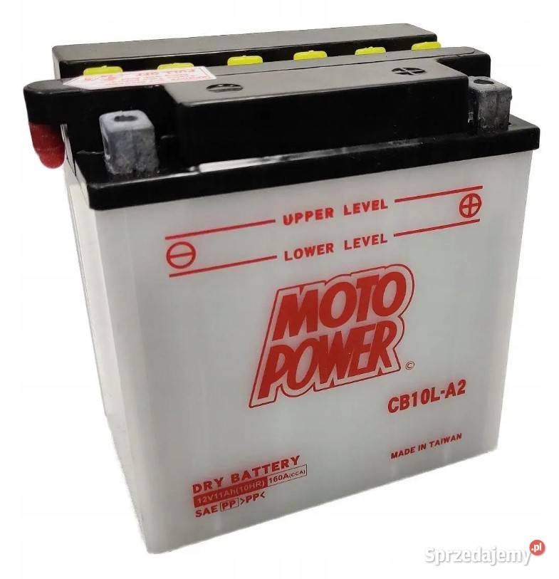 Akumulator motocyklowy MotoPower CB10LA2 YB10LA2 dolnośląskie Wrocław