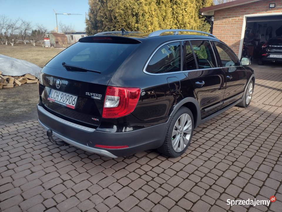 SKODA Superb 20TDI 170 SCOUT 44 Skóry Panorama Chełm