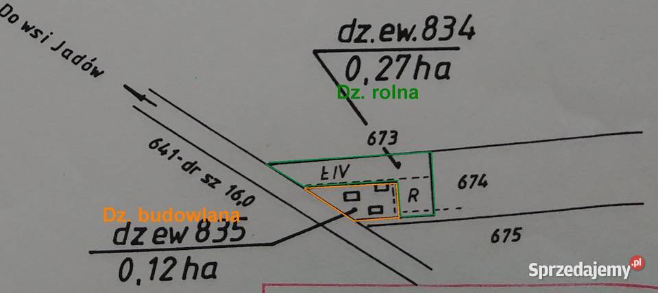 Sulejów gm Jadów 50 min Wawy budowlana mazowieckie