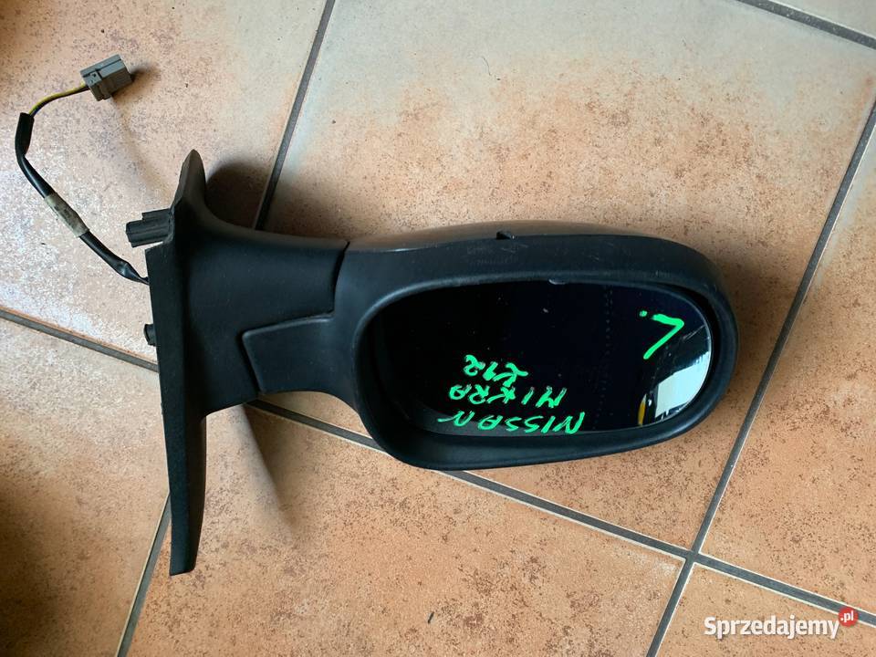 Lusterko lewe NISSAN MICRA K12 3PIN 011031 wielkopolskie
