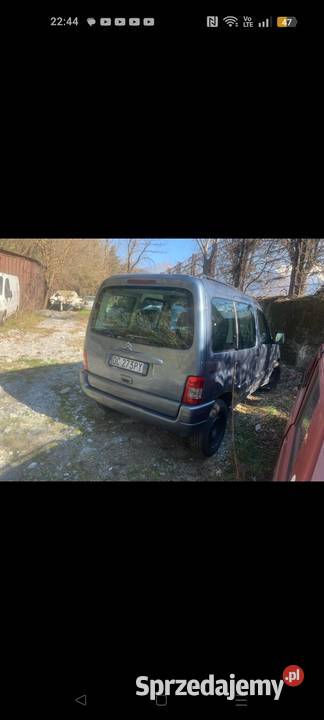 Citroen Berlingo 2006 16 hdi zero rdzy z Włoch 270000km Siemiechów