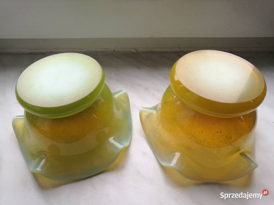 Dwie żółte miseczki Silesia Ząbkowice zachodniopomorskie