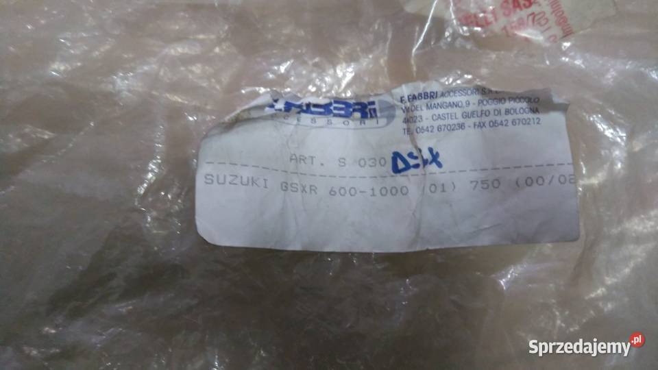 SZYBA OWIEWKA SUZUKI GSXR 600 750 1000 FABBRI Szyby i owiewki podlaskie