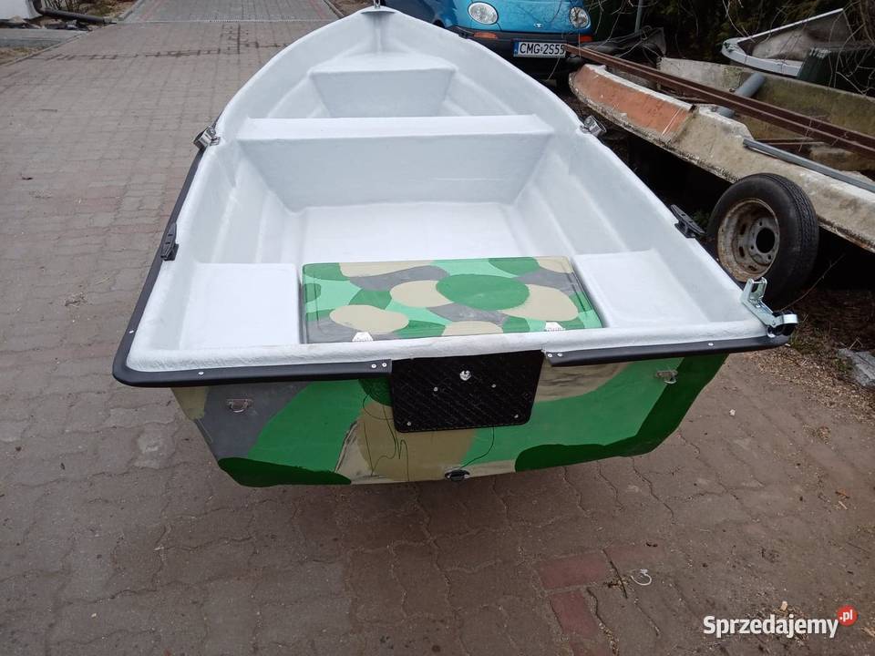 Łódka wędkarska 345x13 Strzelno sprzedam