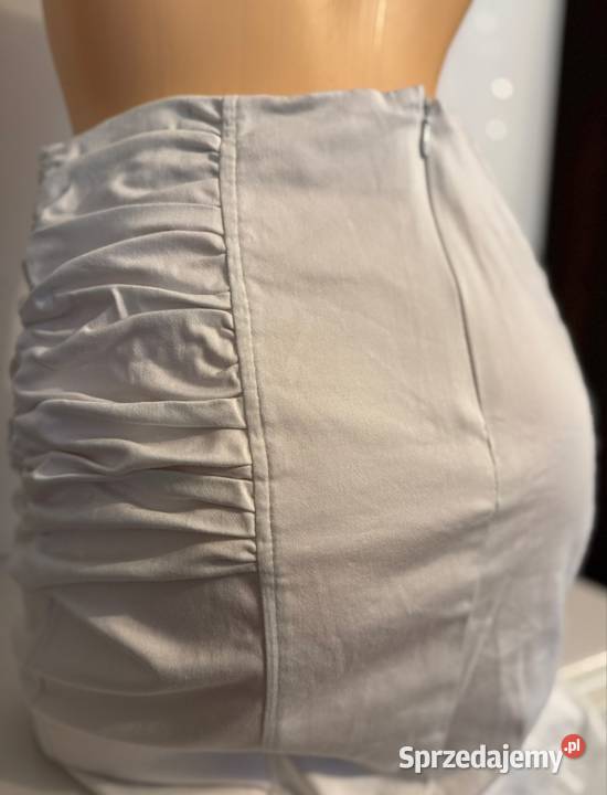 Biała spódnica ołówkowa Odzież damska Pruszków