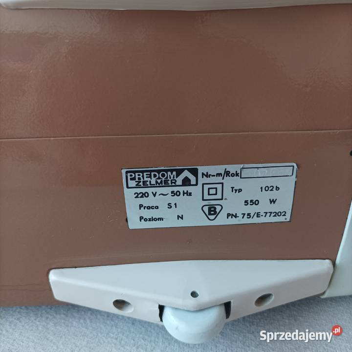 Polski odkurzacz Predom Zelmer typ 102b 550W z AGD drobne