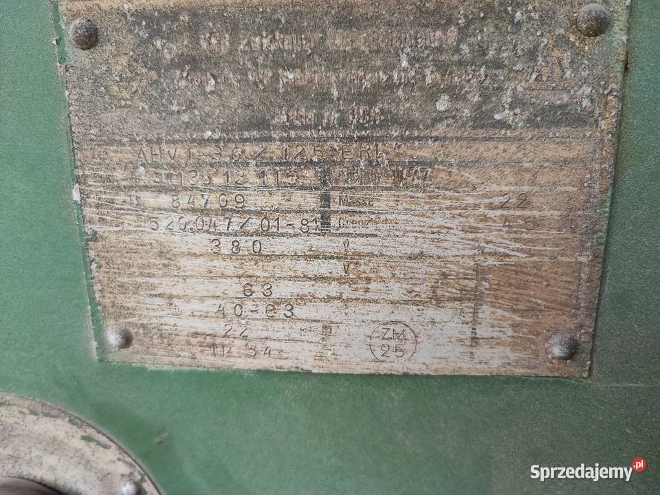 Sprężarka srubowa DDR silnik elektryczny 18 kw Dom i Ogród Krosno Odrzańskie