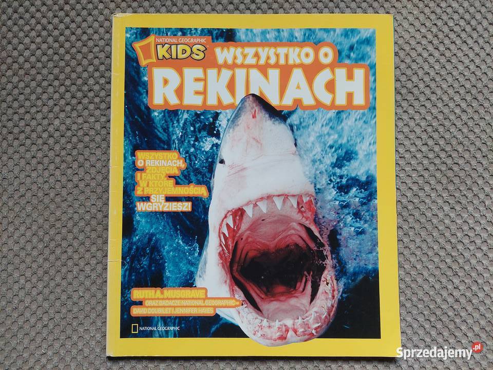 National Geographic Kids Wszystko o rekinach Kraków