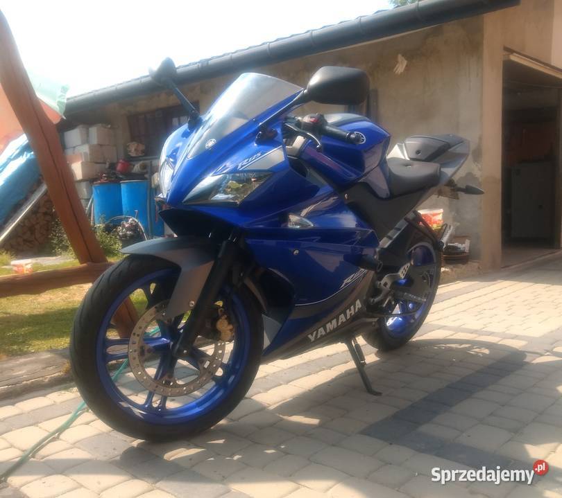 Yamaha YZF R125 2013 KatB Blizne