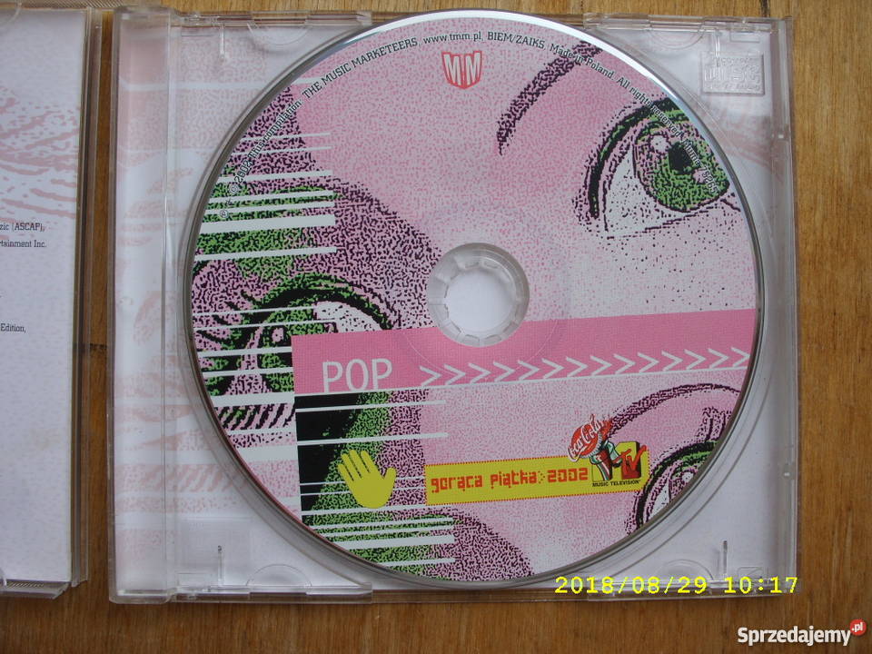 CD skladanka GORACA PIATKA 2002 POP Wołów