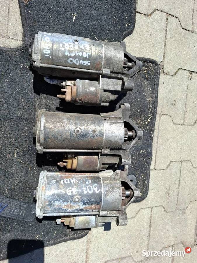 Rozrusznik Peugeot 206 Berlingo 307 Partner 407 osobowe Wyposażenie elektryczne Skawina