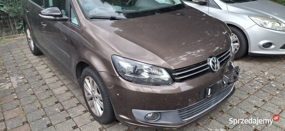 Ładny Volkswagen Touran II generacja 2012 bluetooth sprzedam