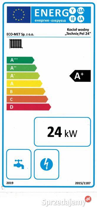 Kocioł 24kW 200m2 Podajnik żeliwny 5 klasa stal Świdnik