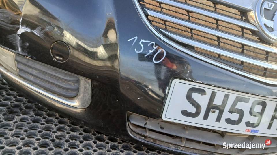 OPEL INSIGNIA A ZDERZAK PRZÓD HALOGEN Z22C osobowe Pasy przednie i tylne wielkopolskie