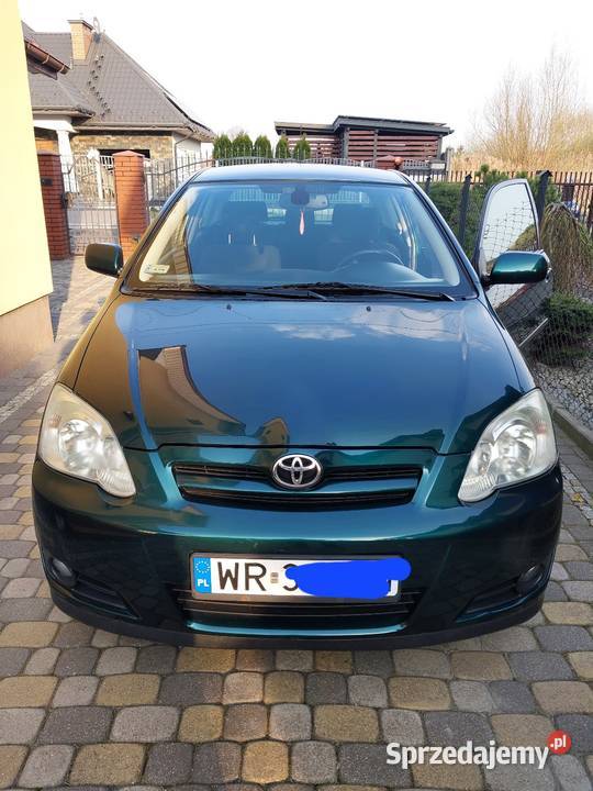 Toyota corolla e12 14 d4d salon perełka kupiony w polskim salonie Radom sprzedam