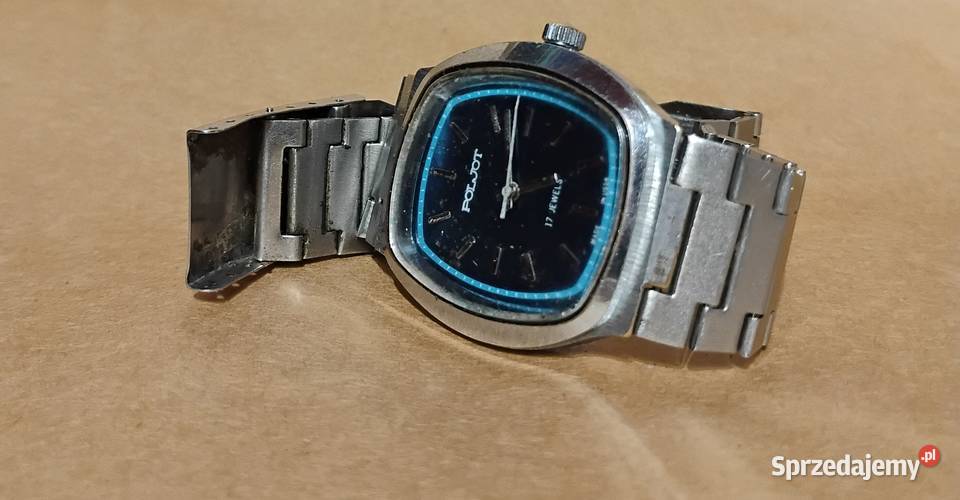 Zegarek Męski Poljot 17 JEWELS 2609H niebieski