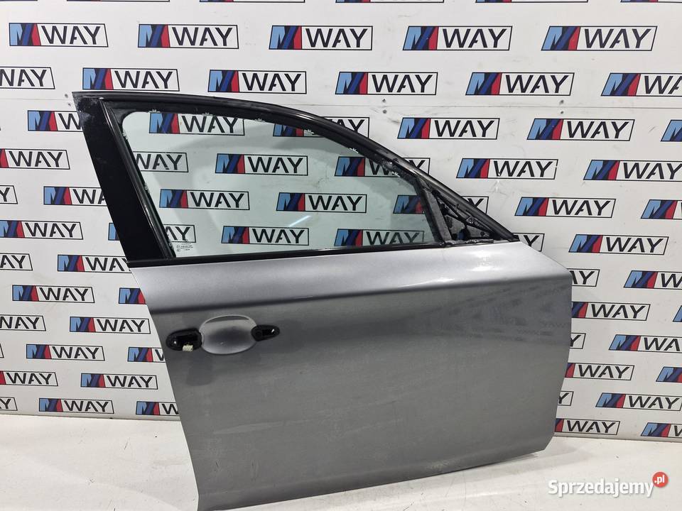 BMW E87 DRZWI PRAWE PRAWY PRZÓD A52 SPACEGRAU
