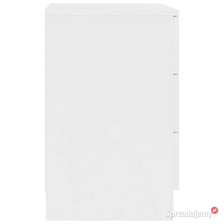 Szafka nocna biała 38x35x56 materiał Warszawa