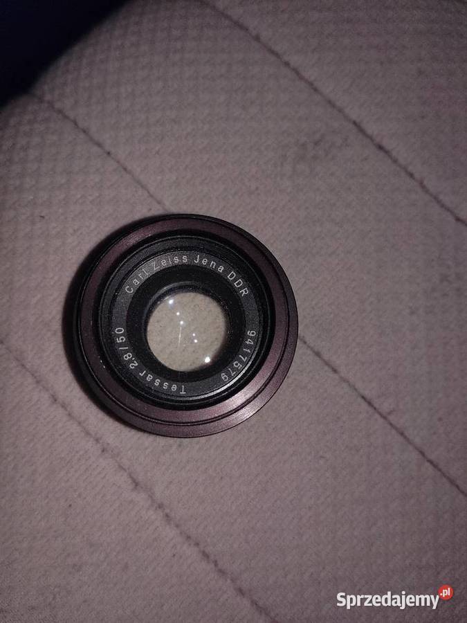 Obiektywy Carl Zeiss Jena Tessar Świdnica sprzedam
