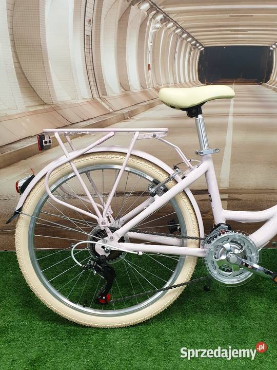 Rower miejski dziewczynki dziecięcy Romet rama Szczucin