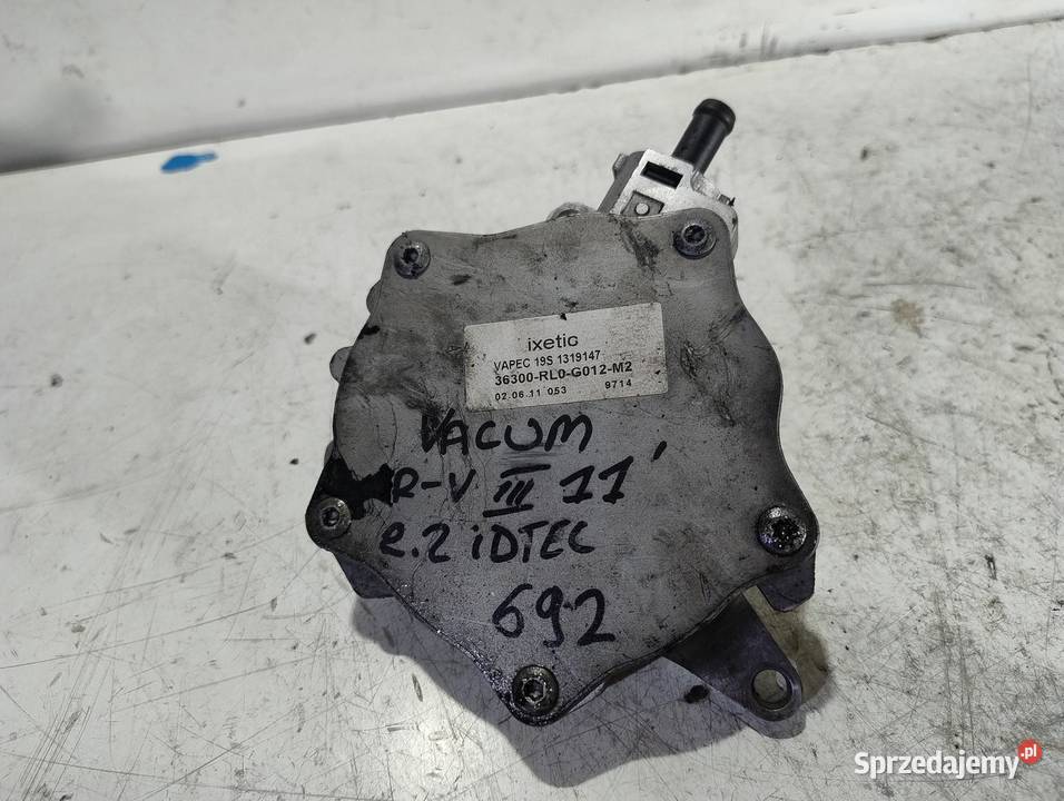 POMPA VACU VACUM HONDA CRV III 22 IDTEC