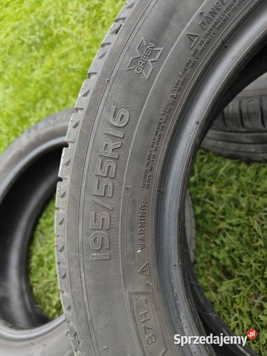 Opony letnie Michelin 19555 R16 bieżnik 67mm śląskie Pielgrzymowice