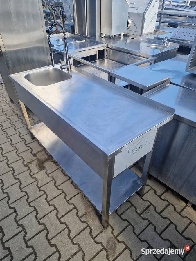 Zlew Gastronomiczny 1 Komorowy Z Blatem Roboczym Ostrów Wielkopolski