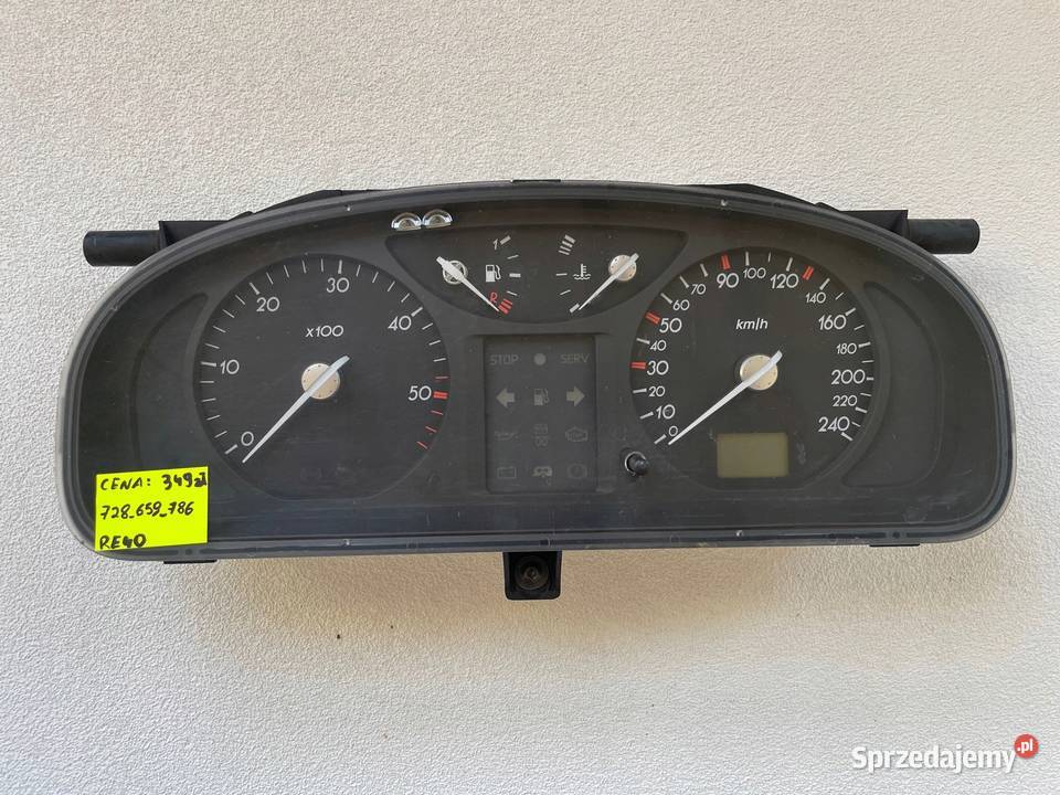 LICZNIK ZEGARY RENAULT LAGUNA II 8200328436