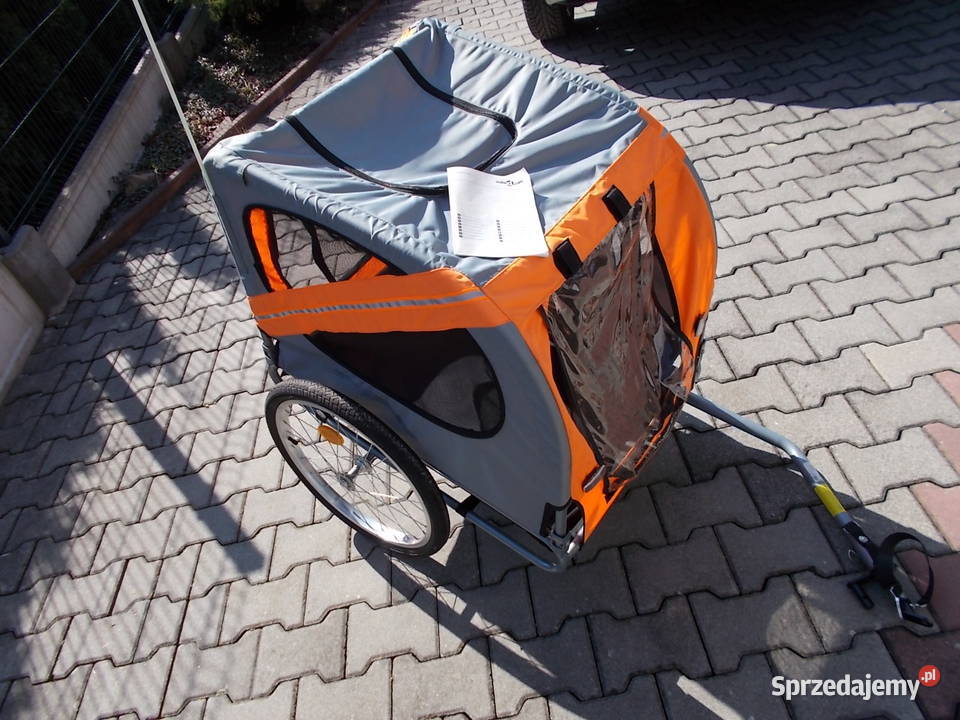 Przyczepka rowerowa zwierząt VIDAXL uchwyt do Kraków sprzedam