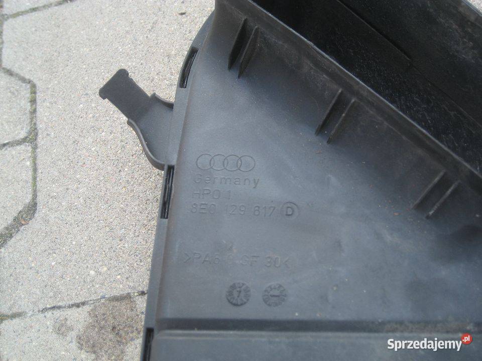 audi a4 b7 30tdi wlot filtra powietrza łapacz Pozostałe