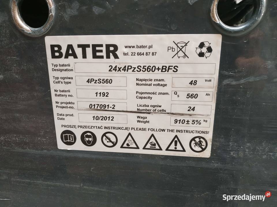 Elektryczny wózek widłowy LINDE R14 52m 14t elektryczny Wózki widłowe Świdnica