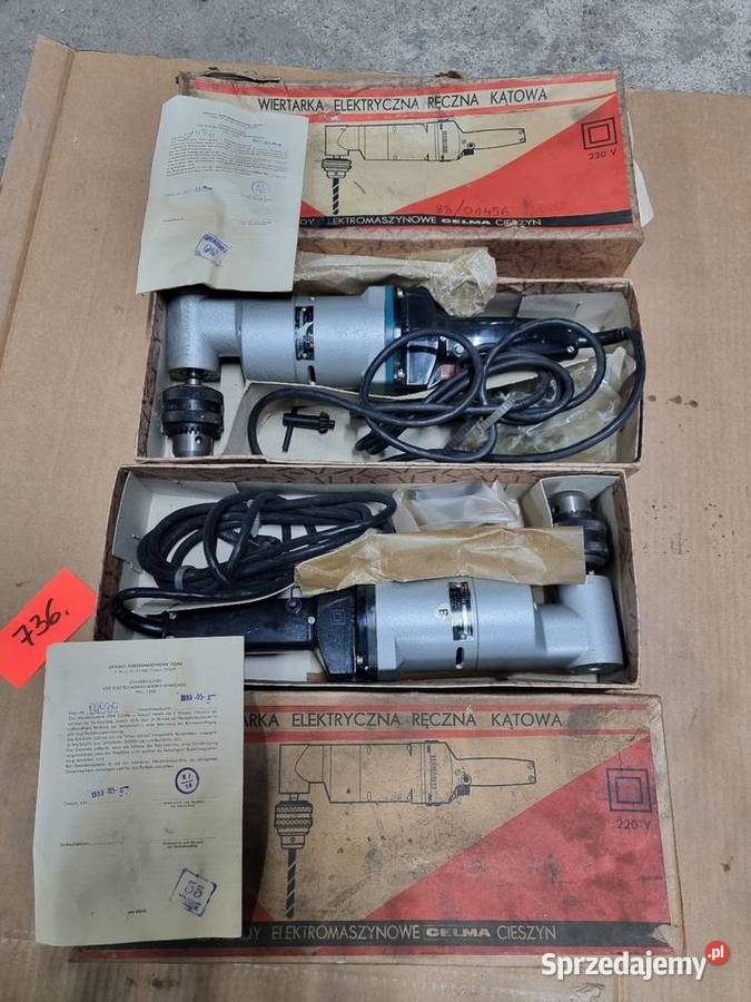Wiertarka kątowa Celma Prcu 13IID nowa wielkopolskie Lwówek sprzedam
