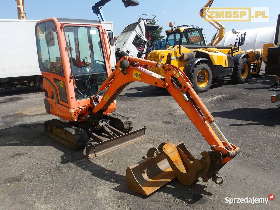 Minikoparka gąsienicowa Kubota KX0164 2 łyżki nie Pleszew