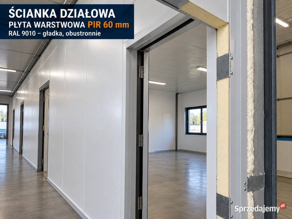 Płyta warstwowa obornicka I GAT PIR S 60 mm Oborniki