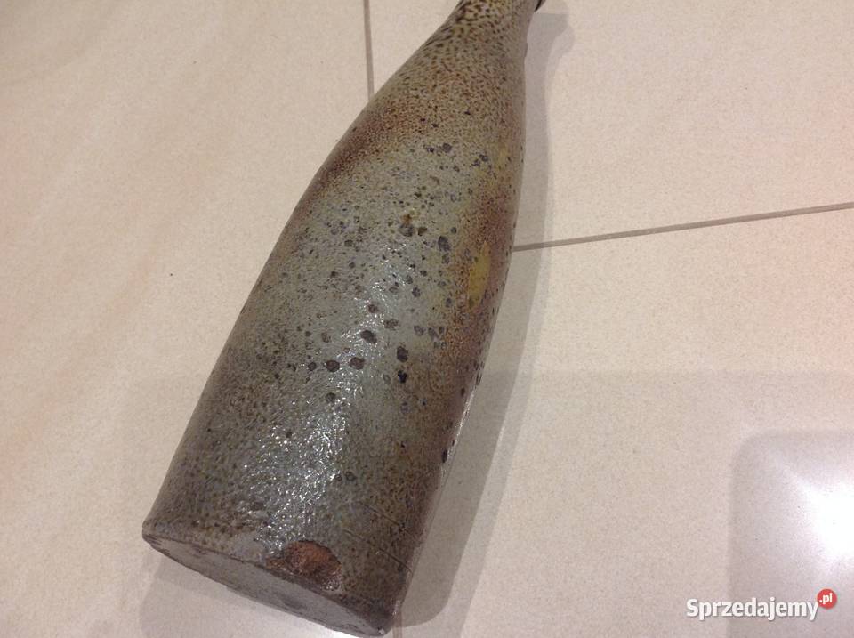 Stara Butelka Kamionkowa Szkliwiona Bolesławiec Nowa Sól