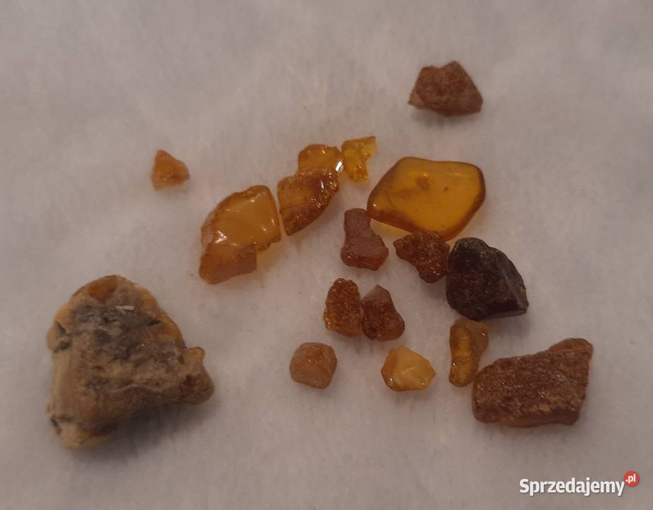 Zestaw bursztynów 15 17 Kreatywne Czeladź