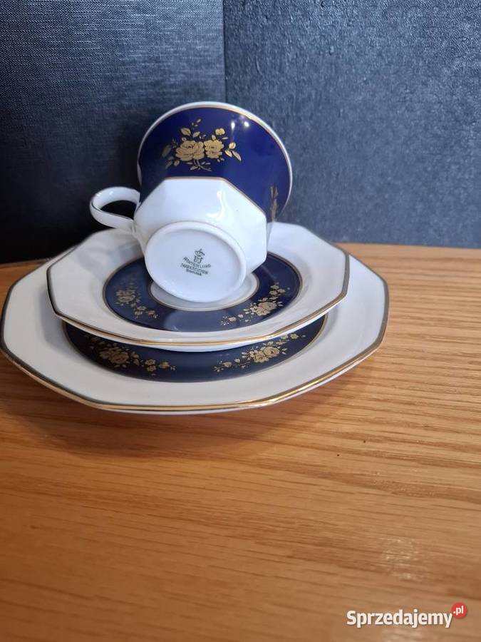 Zestaw filiżanka i dwa tależyki śląskie Częstochowa