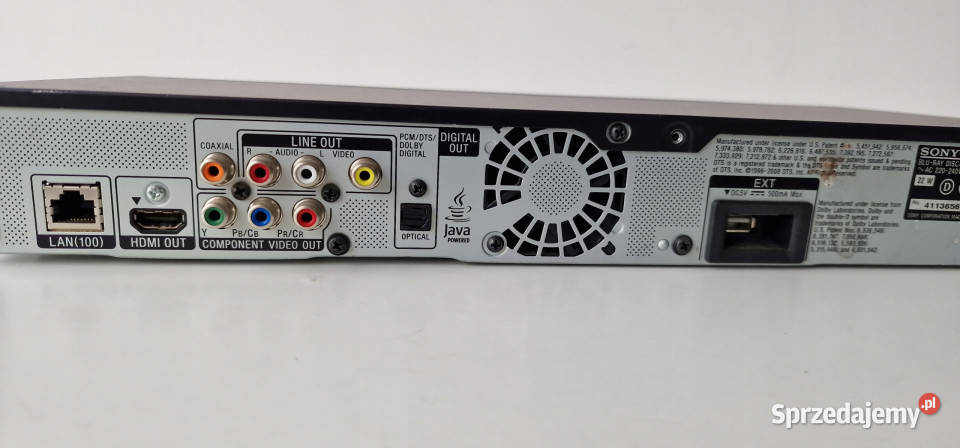 SONY BDPS360 odtwarzacz bluray CD DVD player TV i Video Międzychód