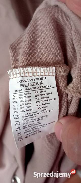 Bluzka z długim rękawem Rozmiar 36(S)