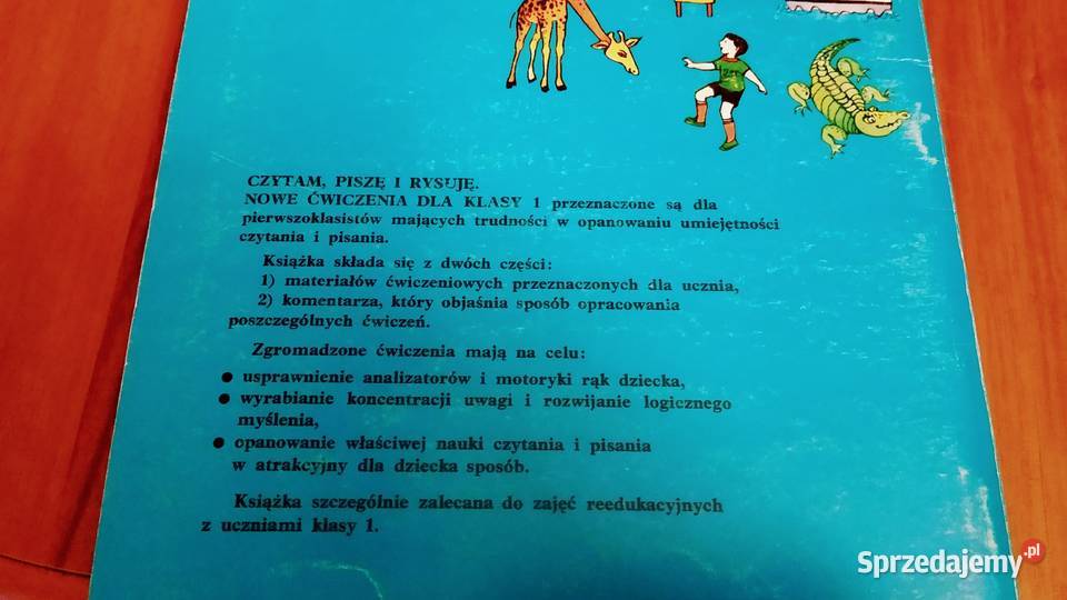 Czytam piszę i rysuję nowe ćwiczenia klasy 1 Podręczniki Gdańsk sprzedam