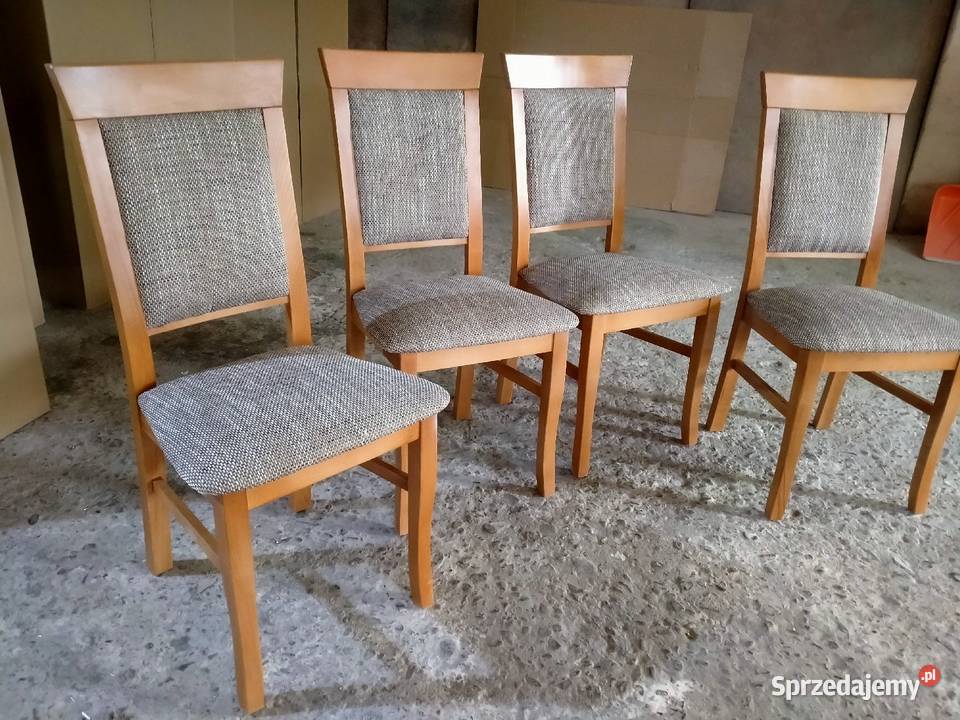 Nowoczesne krzesła bukowe sprzedam