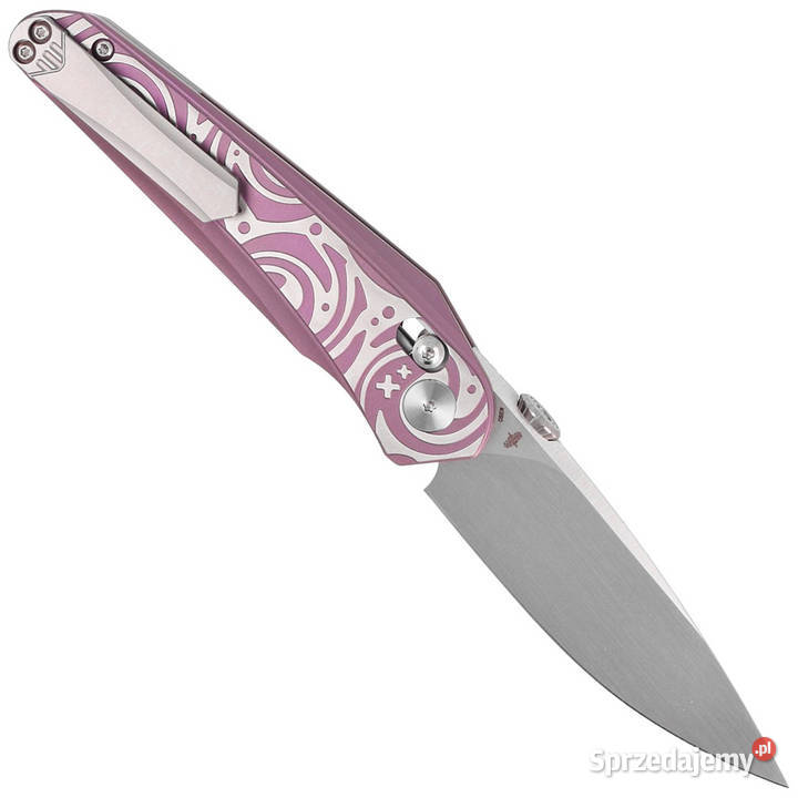 Nóż składany Bestech Mothus Purple Titanium mazowieckie Warszawa